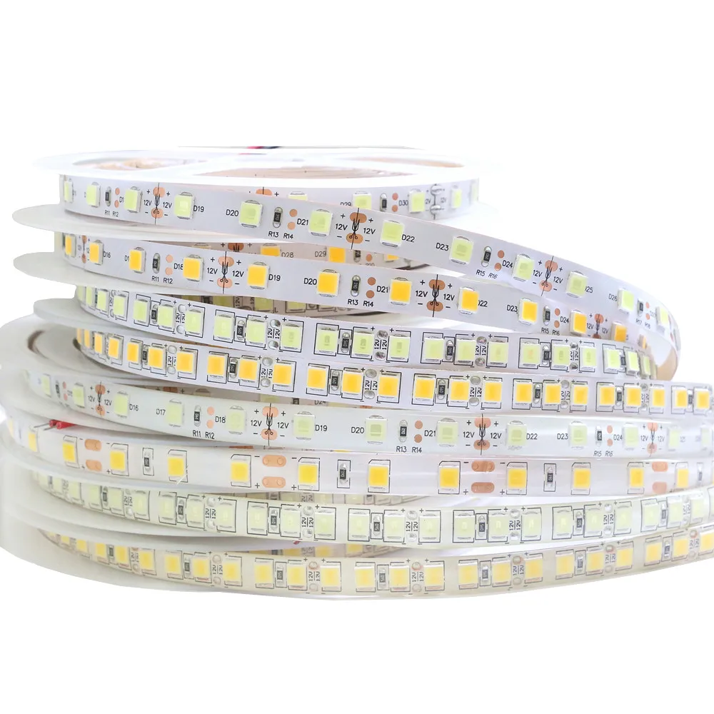 Светодиодная лента 5054 огни DC 12V гибкое домашнее украшение освещение SMD
