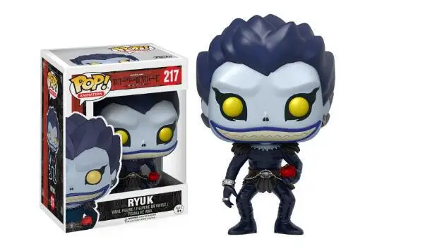 Funko POP Death Note L и L(с тортом) Рюк Фигурка декоративная модель игрушки - Цвет: 217