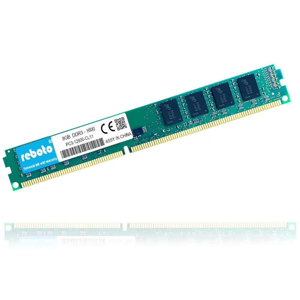 Reboto DDR3 8 ГБ ОЗУ 1600 1333 без ecc настольного ПК Память 240 Шпильки Система Высокая