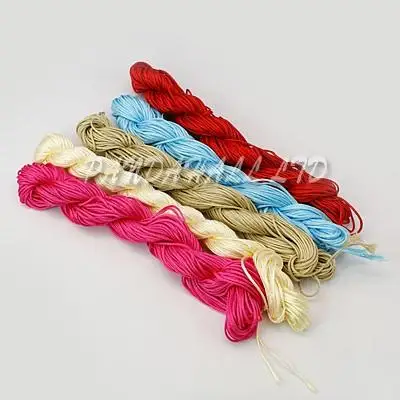 Нейлоновая нить 1 мм нейлоновый ювелирный шнур для изготовления плетеных