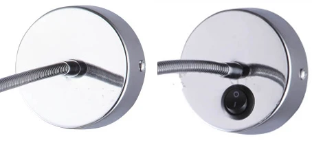 3 Вт алюминиевый гусиная шея прикроватный светодиодный светильник для чтения