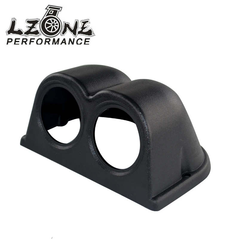 LZONE двойной Манометр Pod 52 мм Автомобильный Gauge Cap Cup Dash Mount Holder Plastic Houder Auto Car Meter|car