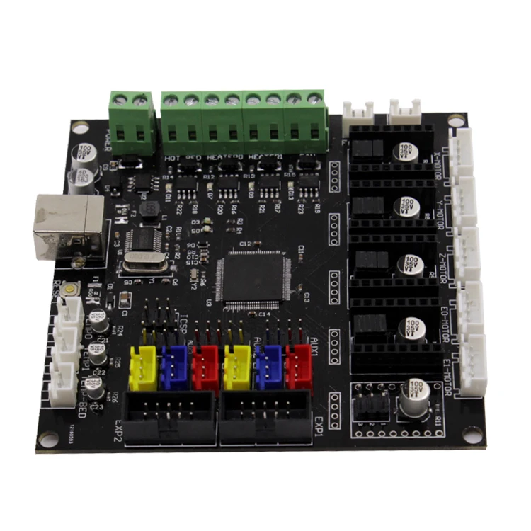 BIQU BIGTREETECH KFB2.0 плата контроллера 3D принтера Ramps1.4/Mega2560 R3 a4988/DRV8825/TMC2100 Reprap Mendel Kossel |