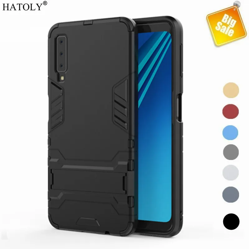 

Чехол для Samsung Galaxy A7 2018, чехол для телефона Samsung Galaxy A7 2018, противоударный чехол с роботом для Samsung Galaxy A7 2018