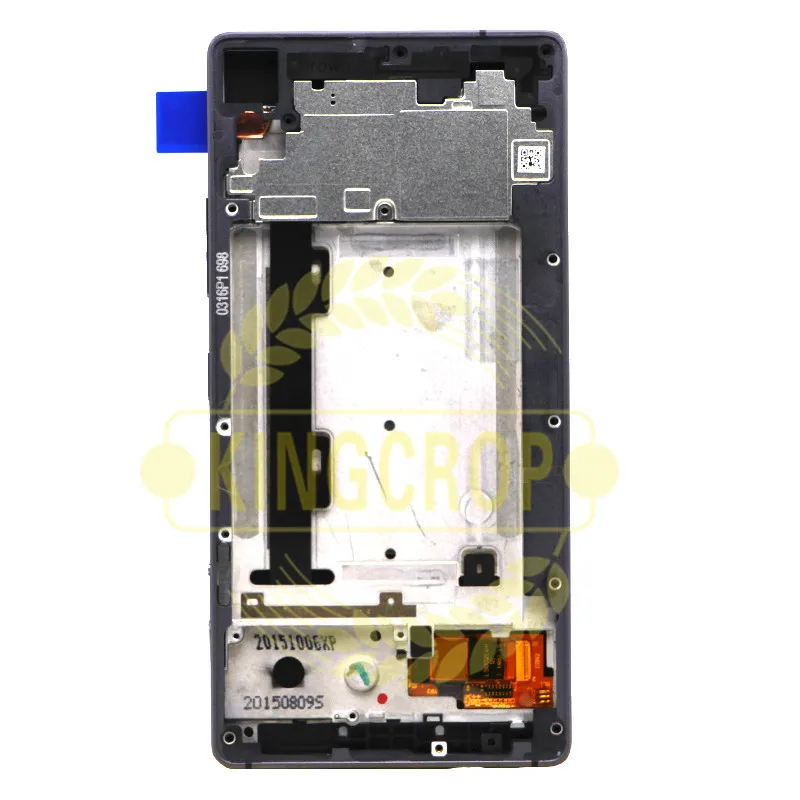 Lenovo Vibe shot Z90 Z90-7 ЖК-дисплей сенсорный экран дигитайзер с рамкой средняя Рамка Замена для lenovo Z90 z90a40 дисплей