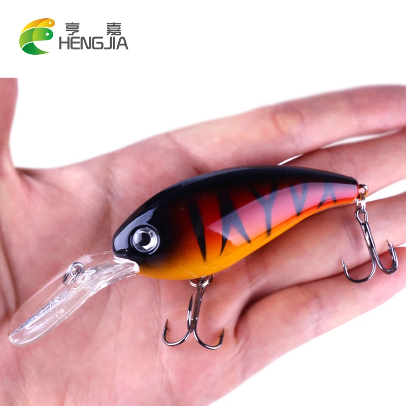 HENGJIA 1 шт. большой воблер рыболовные Воблеры снасти 14g 10 см pesca Плавание бас