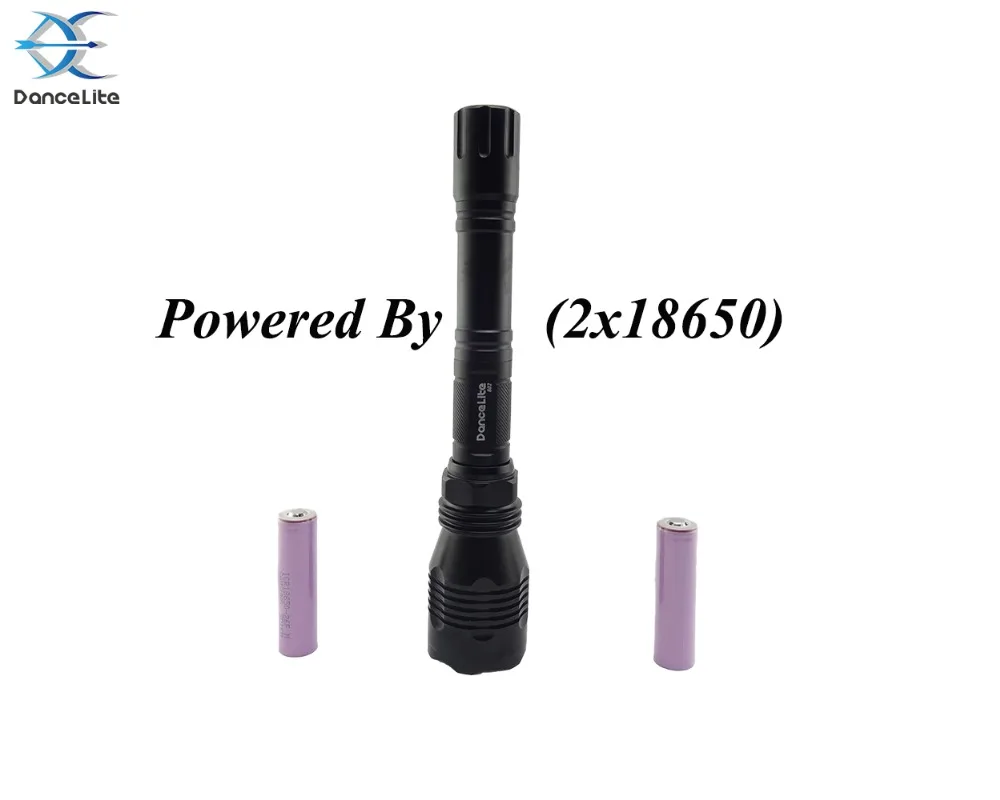 Цветная светодиодная вспышка DanceLite 802 XPE Рабочий фонарь RGB 1 режим большой диапазон