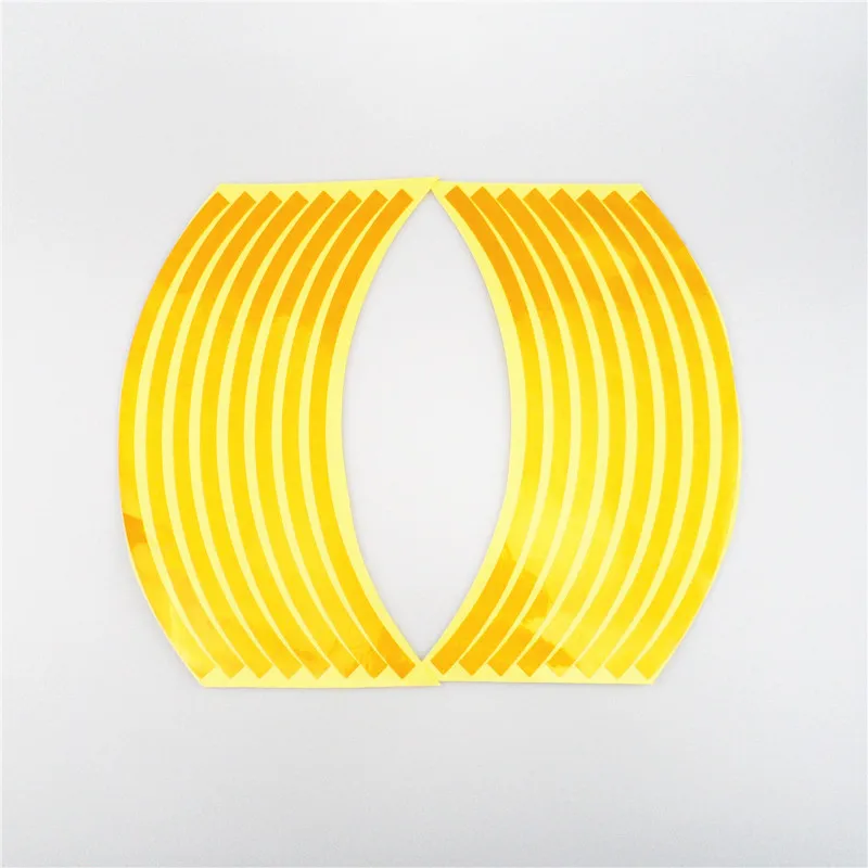 Светоотражающая наклейка для мотоцикла полоса на обод колеса 18 дюймов YAMAHA HONDA SUZUKI