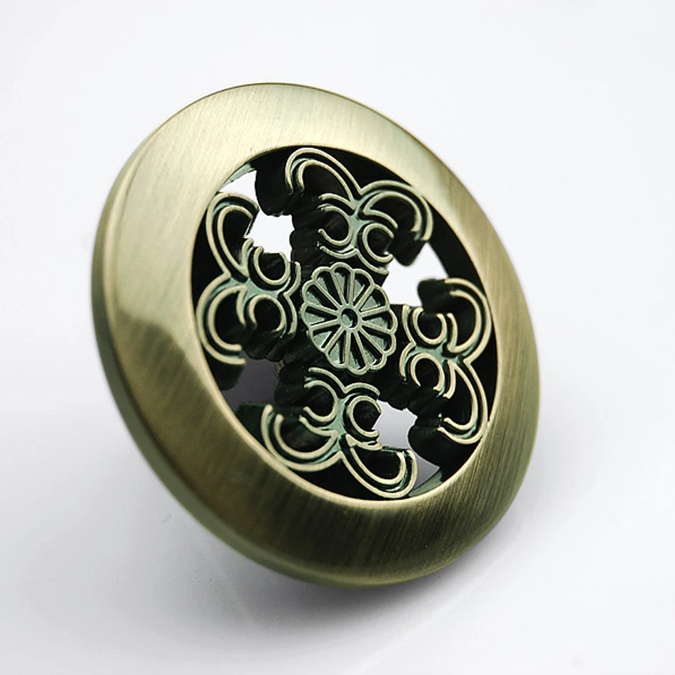 10 шт. Круглый Классическая Бронзовый Крепленийсертификаты Ящика Тянет Кабинет