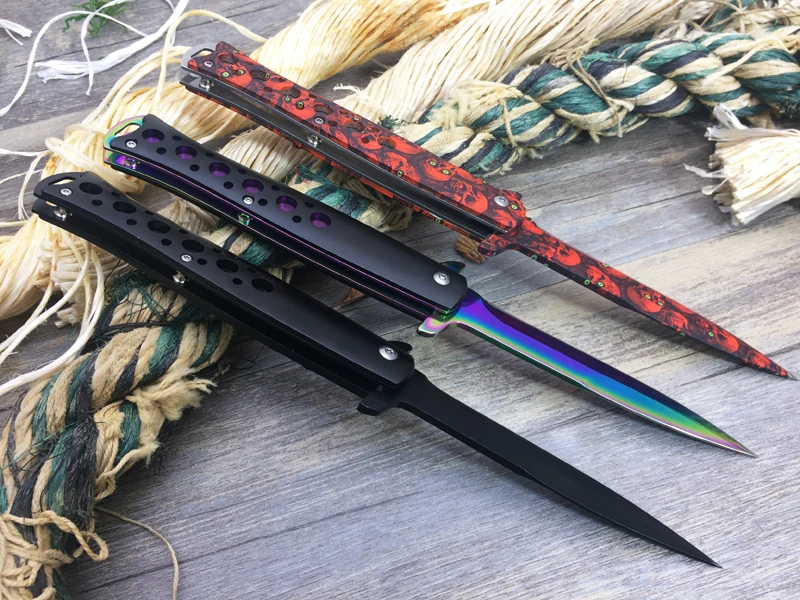 440 Steel Utility Folder Knife CNC hunting mini Pocket Folding Outdoor Practice Tactical Knives Collection ECD Rescue Tool | Инструменты