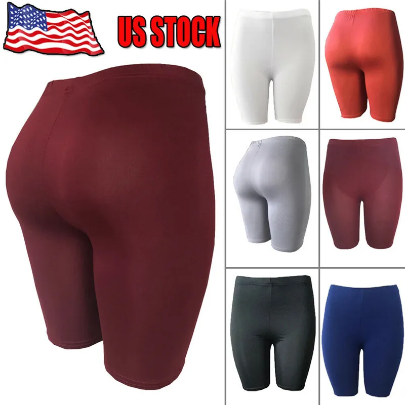Women Compression Shorts High Waist Running Sports Hot Fit Trouser | Женская одежда