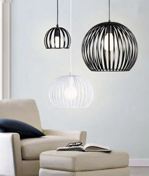 Простые подвесные лампы в скандинавском стиле креативные винтажные железные