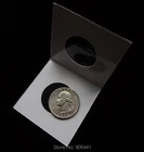 Держатели для монет из майларовой бумаги, диаметр 25 мм, 2 х2, 50 шт.
