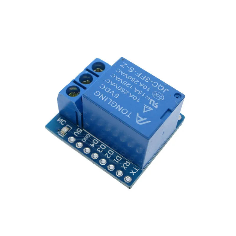 1 комплект Wemos D1 Мини Релейный Щит один канал релейный модуль для Arduino ESP8266