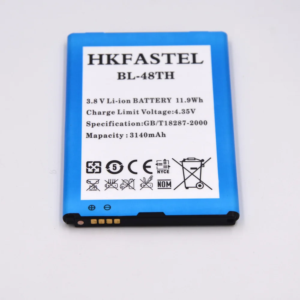 Hkfastel bl-48th 48th литий-ионный Батарея для LG Optimus G Pro E985 E980 E986 E988 D686 F240 l/K/ S f310l мобильный
