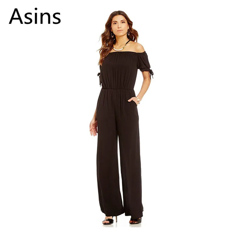 

Asins rompers womens jumpsuit 2019 summer new hot women casual fashion sexy short sleeve 11 color wrapped chest loose jumpsuits