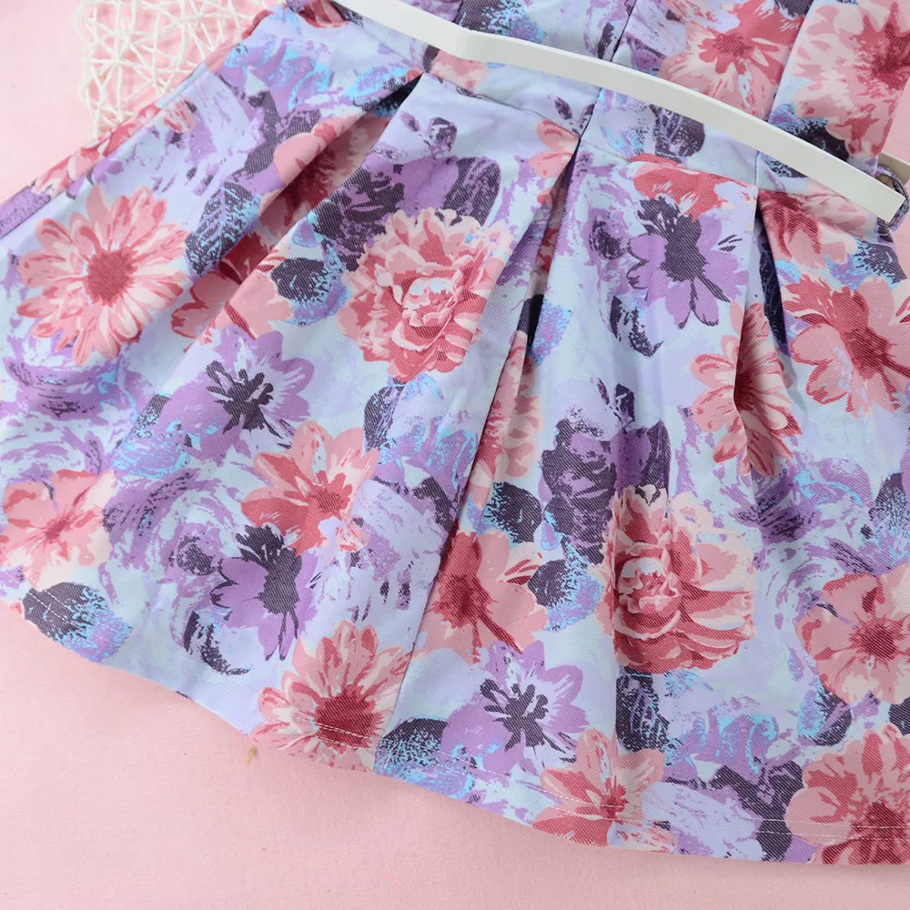 Hot Selling Kid Girls Cotton A-Line Sleeveless Dresses All Match Girl's Dress Fashion | Детская одежда и обувь