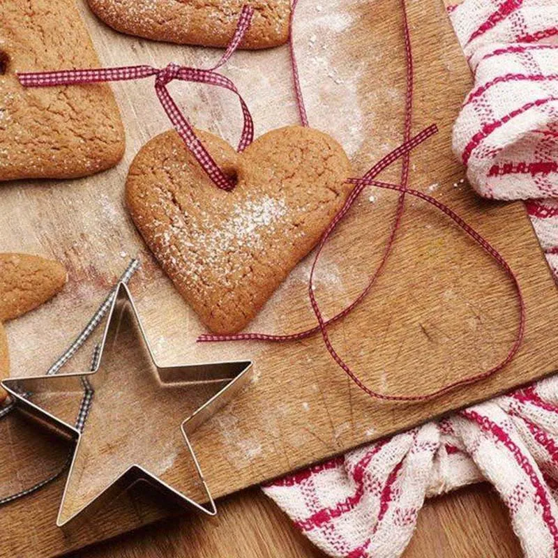 Недавно 24 шт./компл. печенья прессформы торта фрезы Нержавеющая сталь инструмент