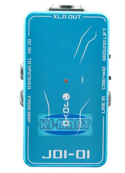Free 5PCS JOYO JDI 01 NEW Guitar Amp Effect Pedal DI Box Simulation|box air|box scrollbox android |