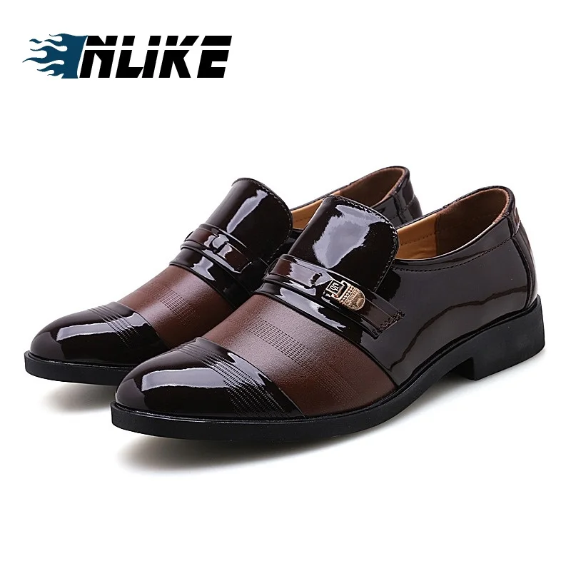 

Туфли INLIKE мужские классические, кожа, формальные, оксфорды, свадебная обувь, большие размеры