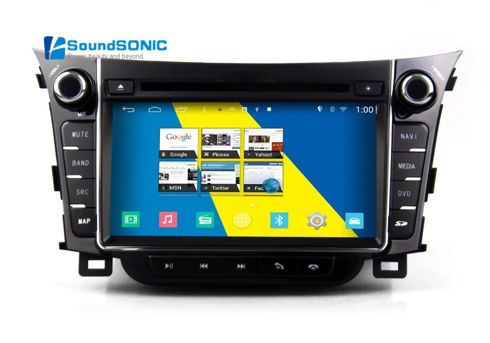 Для hyundai i30 2012-2014 Android 4 автомобильное аудио-Радио стерео сенсорный экран DVD