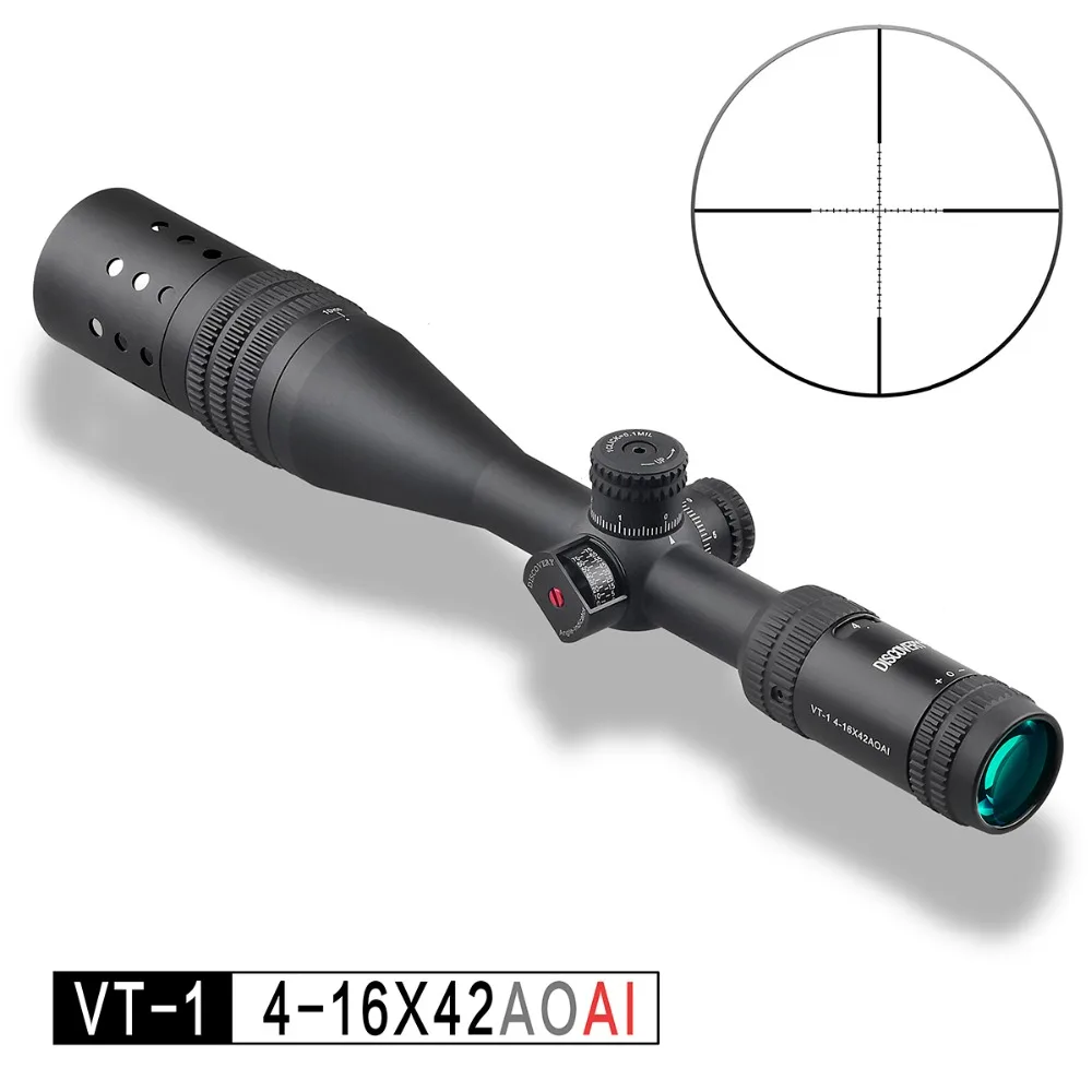 Тактический Оптический прицел DISCOVERY VT 1 PRO 4 16X42AOAI для наружного охотничьего