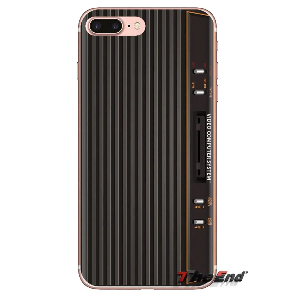 Для iPod Touch Apple iPhone 4 4S 5 5S SE 5C 6 6S 7 8 X XR XS Plus MAX прозрачные ТПУ чехлы Atari 2600 консоль