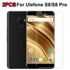 Закаленное стекло премиум класса 9H для Ulefone S8  S8 Pro, защита для экрана, устойчивая к царапинам, закаленная Защитная пленка для Ulefone S8, 2 шт.