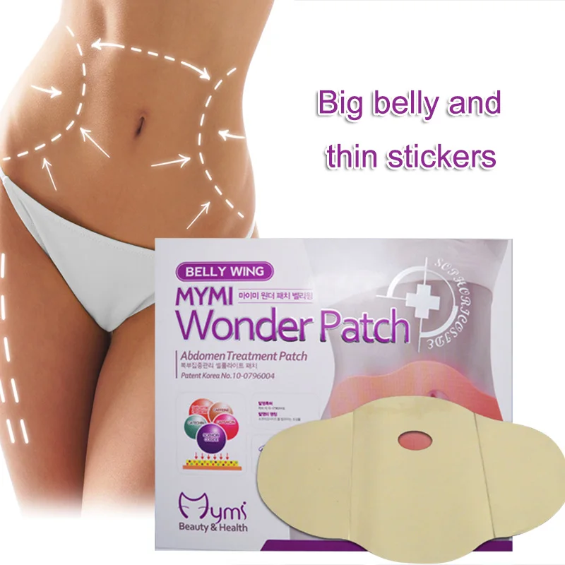 

30 Days Quick Slimming Patch Belly Slim Patch Abdomen Slimming Navel Fat Burning Wonder Stick Slim Face Lift Tool Weight Loss