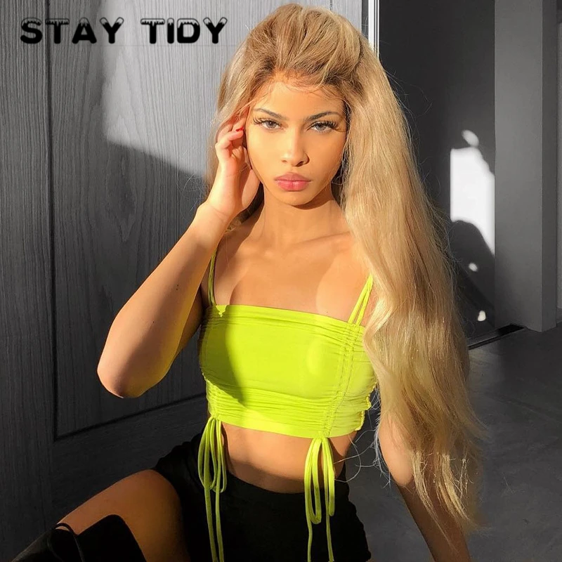 Тонкая кофточка со шнуровкой и бантом на завязках STAY TIDY топы для женщин лето