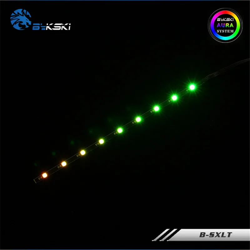 Светодиодная лента Bykski RGB для резервуара воды 5 В или 12 светодиодная подсветка MOBO