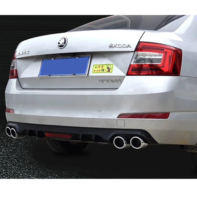 Задние бамперы с 4 вентиляционными отверстиями для Volkswagen Skoda Octavia 2015 2016 2017