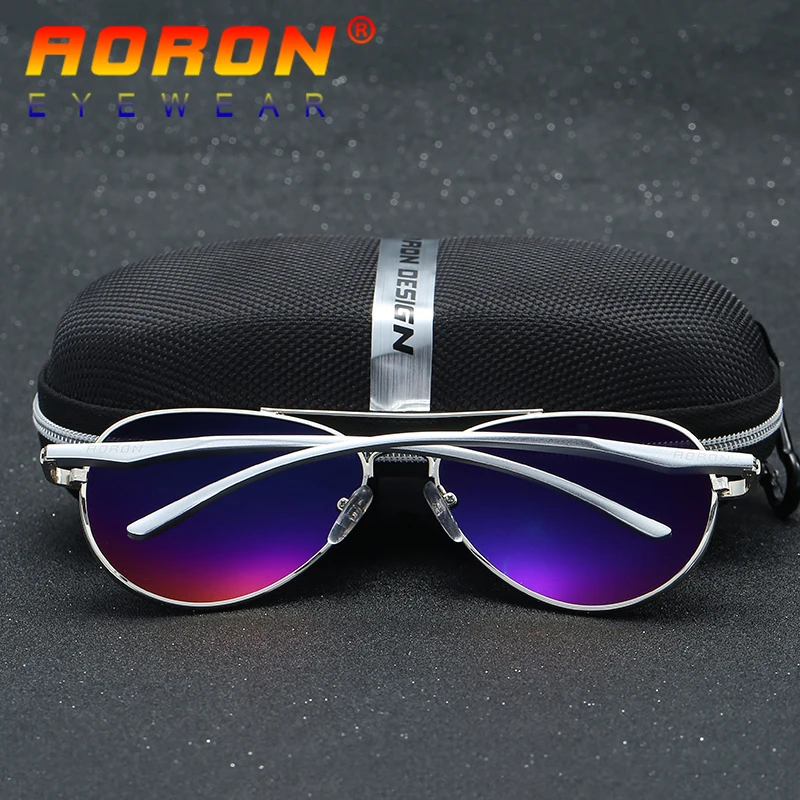 AORON брендовые дизайнерские поляризованные солнцезащитные очки с логотипом