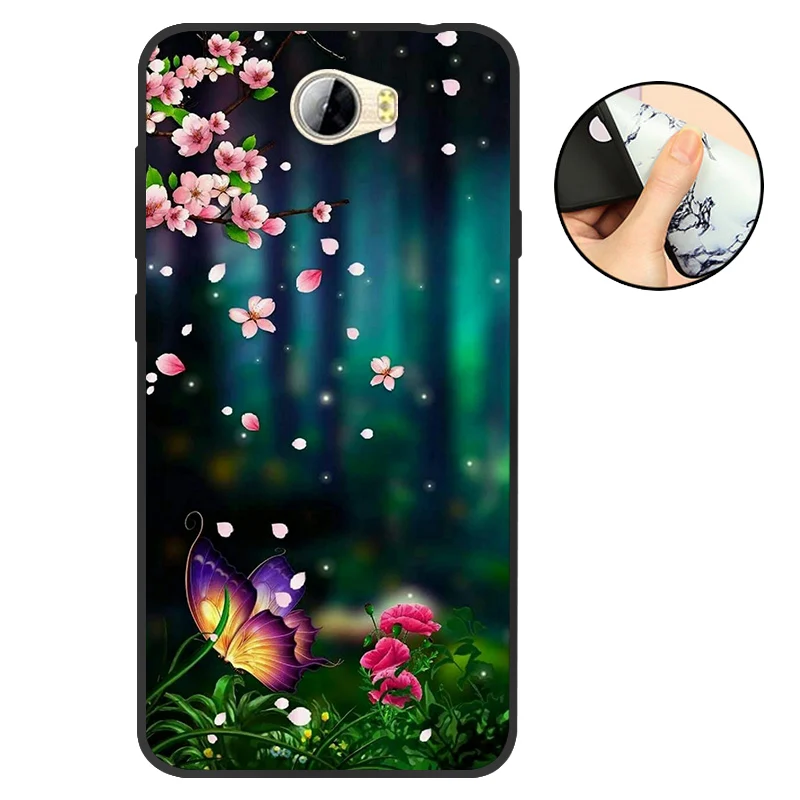 Для huawei Y5 II чехол для huawei Y5 2 Y5II CUN-L21 CUN-U29 задняя крышка Y6 II Компактный Мягкий ТПУ силиконовый чехол для Honor 5A LYO-L21 черный
