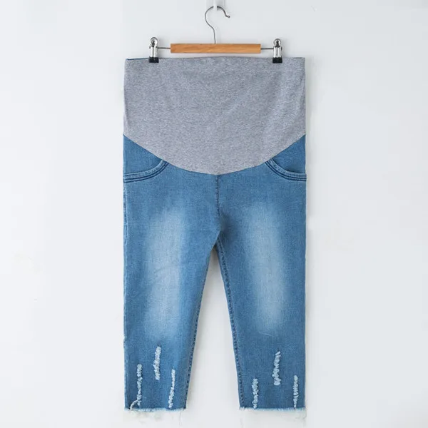 Джинсы Fdfklak L XL XXL большого размера для беременных женщин летние джинсы модные