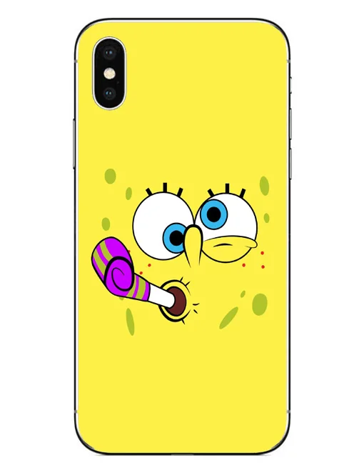 Для iphone 7 6 XS XR чехол Best Friends Forever BFF Spongebob Прозрачный для телефона iPhone 8 6S Plus X 5 5S SE |