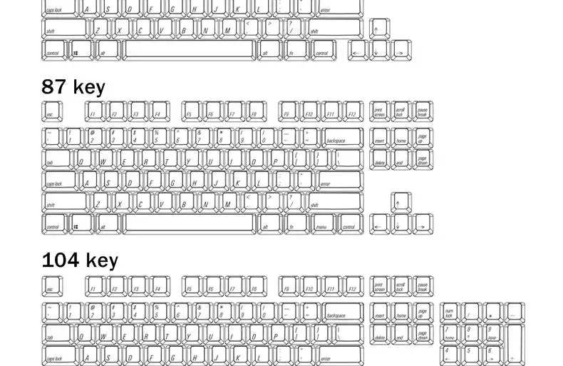 MAGICFORCE PBT Two-Color Moulding 108 Key Mechanical Keyboard Keycaps For Mechanical Keyboard Cute Mixed Color PBT Keycaps