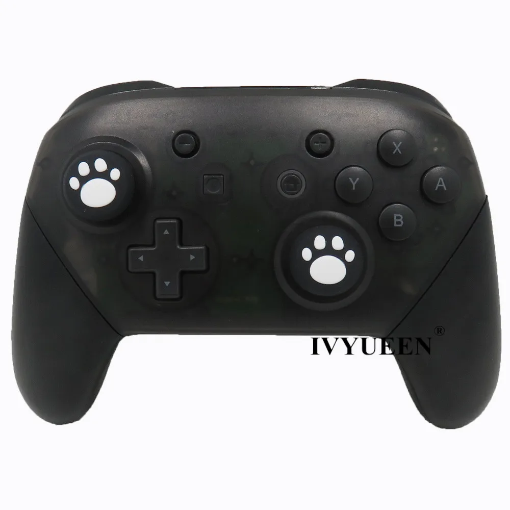 IVYUEEN 4 шт. для контроллера Nintendo Switch PRO силиконовые аналоговые колпачки стиков с