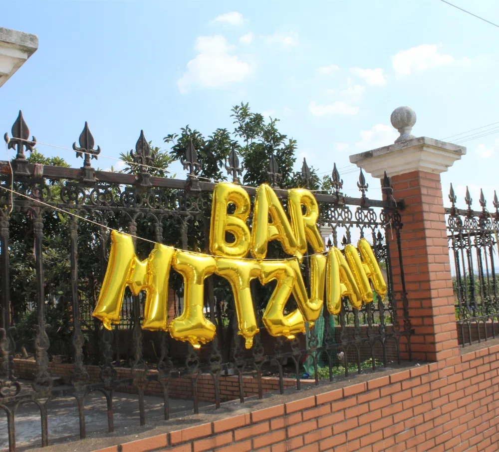 Летучая мышь Mitzvah украшение для вечеринки розовое золото фотографический