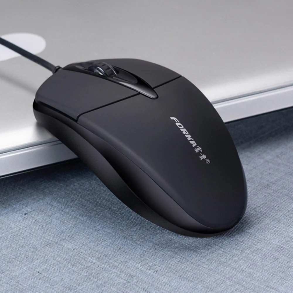 Игровая мышь проводная USB Тихая/звуковая клик Мини Портативная оптическая для ПК