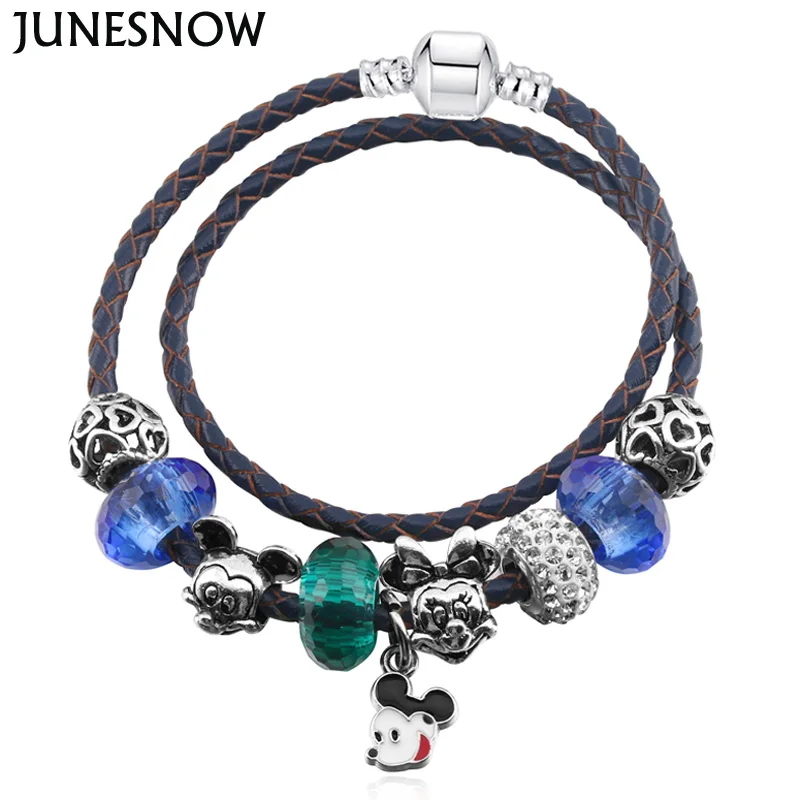 JUNESNOW 4 вида цветов хит продаж очаровательные браслеты и браслет ветряная