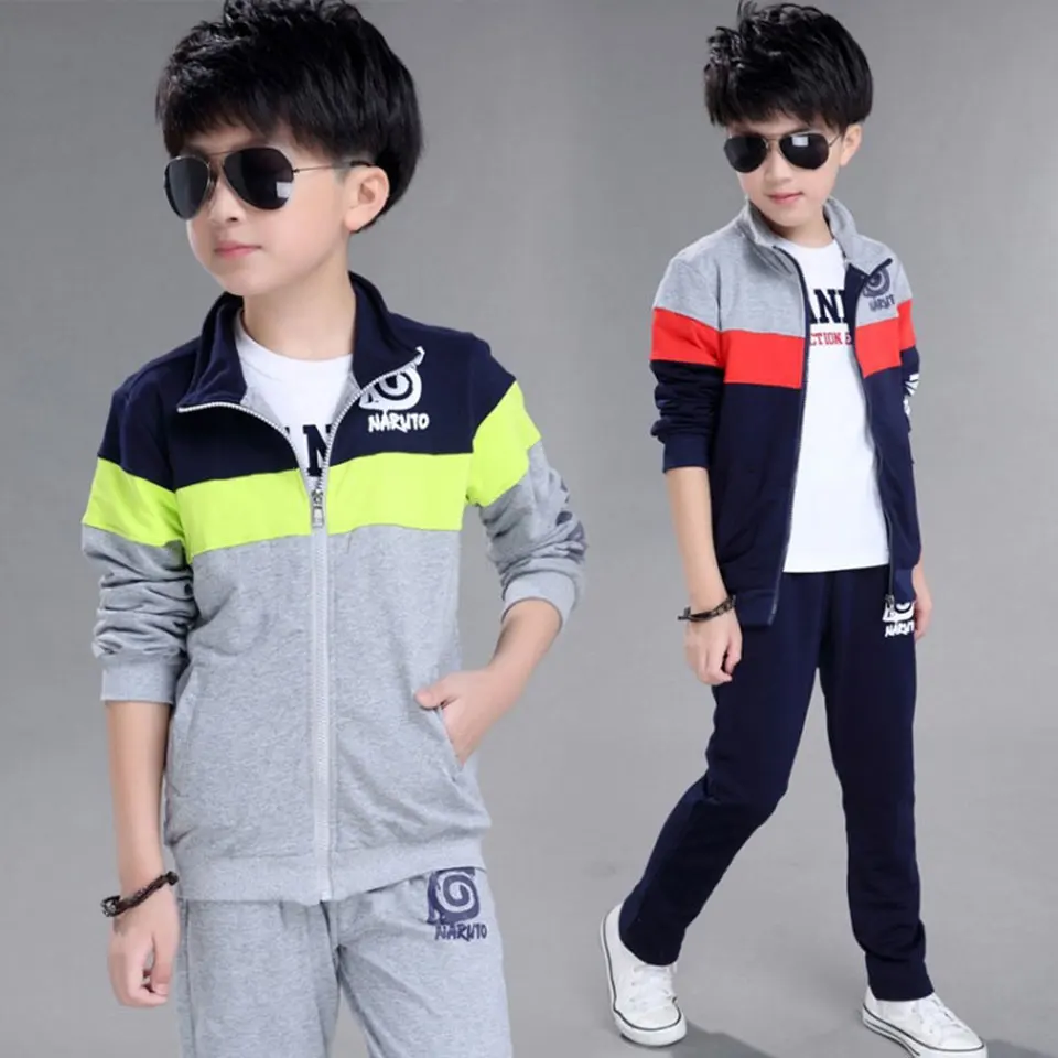 Spring Kids Boy Girl New Sports Casual Tops +Pants 2Pcs/Set Baby Clothing Suits Autumn Clothes Sets Children Suit | Детская одежда и