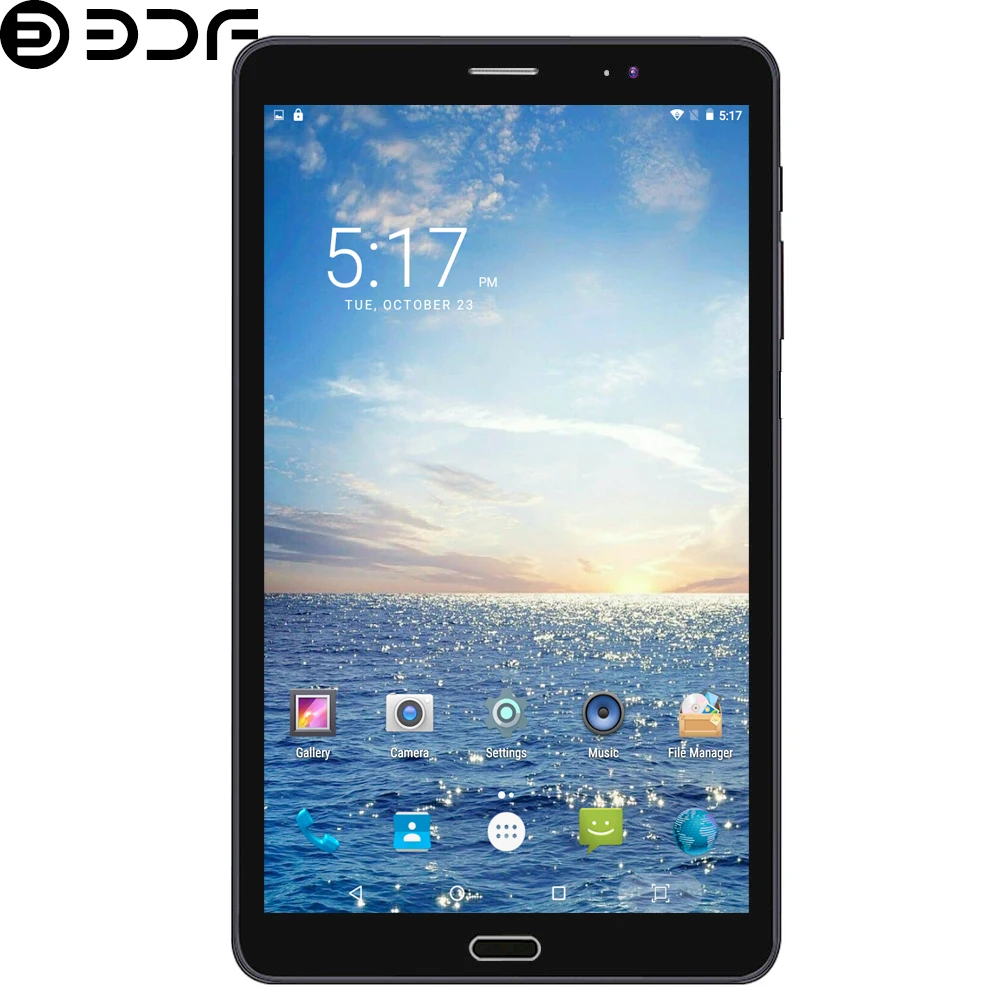 Планшет с 8 дюймовым экраном 3G четырехъядерным процессором Android 6 0 Wi Fi Bluetooth двумя