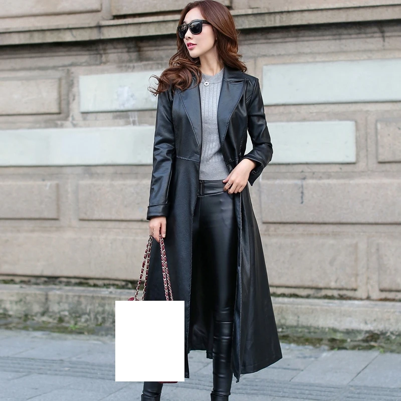 2020 Новое Женское ветровка пальто зимнее темпераментное с отложным воротником