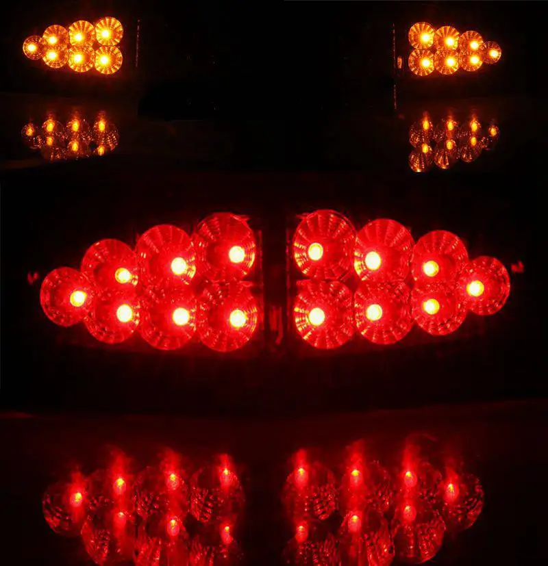 LumiParty для KAWASAKI ER-6N ER-6F NINJA 650R 2009 2010 2011 мотоцикл задний фонарь интегрированный