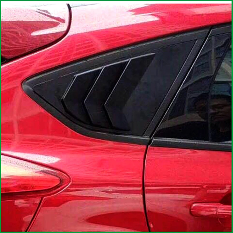 Для Ford Focus Хэтчбек 2012 2013 2014 2015 2016 2017 ABS дверная жалюзи рамка подоконник Формовочная