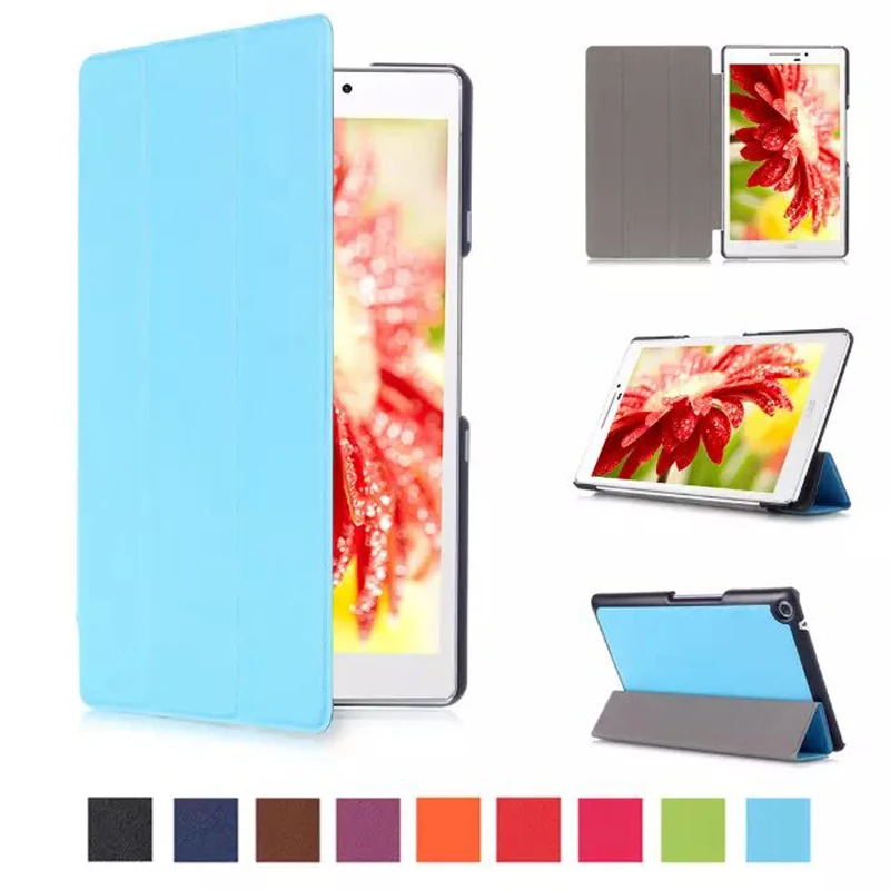 Ультратонкий Умный Магнитный Флип-кейс с подставкой кожаный чехол для Asus Zenpad 7 0