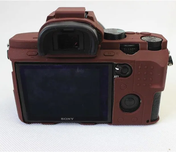 Силиконовый чехол для видеокамеры резиновый камеры защитный корпуса Sony A7III A7R3 A7