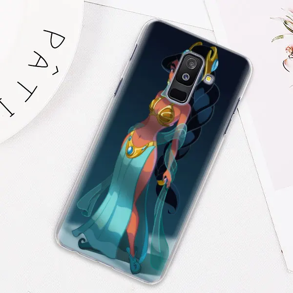 12 Капа Аладдина принцессы жасмин чехол КРЫШКА ДЛЯ samsung Galaxy J4 J6 плюс J3 J5 J6 J7 J8 C2 Core J5 J7 Prime чехол для телефона Coque - Цвет: 12