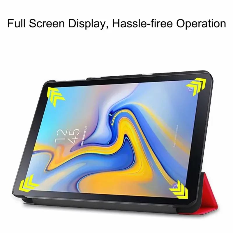 Ультратонкий чехол для Samsung T583 подставка из искусственной кожи Galaxy Tab Advanced 2 SM 10 1